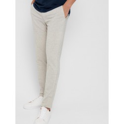 Only & Sons Mark Performance Chino Bukser - CHINCHILLA