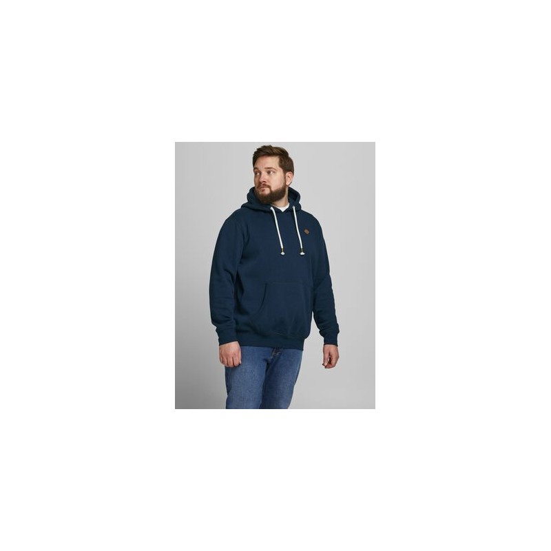 JACK & JONES PLUS Tons Hoodie - Navy Blazer
