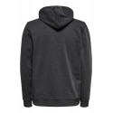ONLY & SONS WINSTON SWEAT HOODIE - BLACK MEL.