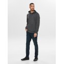 ONLY & SONS WINSTON SWEAT HOODIE - BLACK MEL.
