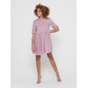 ONLY Chicago 3/4 Kjole - Dawn Pink