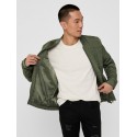 ONLY & SONS VINCENT LIFE QUILTED Jakke - Olive Night