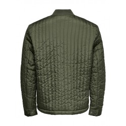 ONLY & SONS VINCENT LIFE QUILTED Jakke - Olive Night