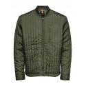 ONLY & SONS VINCENT LIFE QUILTED Jakke - Olive Night