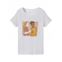 Name It Mini Brigitta S/S Top - Bright White