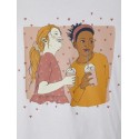 Name It Mini Brigitta S/S Top - Bright White