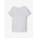 Name It Mini Brigitta S/S Top - Bright White