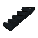 JBS 5-Pack Mini Trusser Økologisk Bomuld - Sort