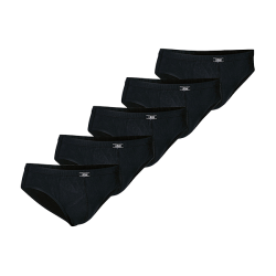JBS 5-Pack Mini Trusser Økologisk Bomuld - Sort