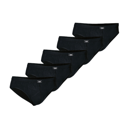 JBS 5-Pack Mini Trusser Økologisk Bomuld - Sort