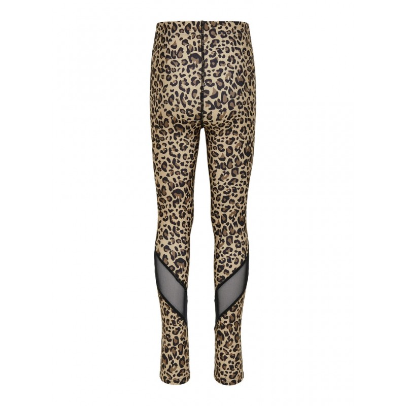 KIDS ONLY Ellie leopard leggings - Rubber