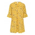 KIDS ONLY Pella 3/4 Frill Kjole - Spicy Mustard