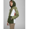 JACK & JONES JUNIOR UDSALG |  Carson Light Sommer Jakke | DEEP GREEN