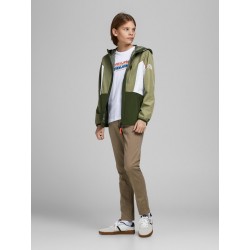 JACK & JONES JUNIOR UDSALG |  Carson Light Sommer Jakke | DEEP GREEN
