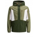 JACK & JONES JUNIOR UDSALG |  Carson Light Sommer Jakke | DEEP GREEN