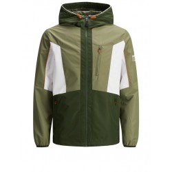 JACK & JONES JUNIOR UDSALG |  Carson Light Sommer Jakke | DEEP GREEN