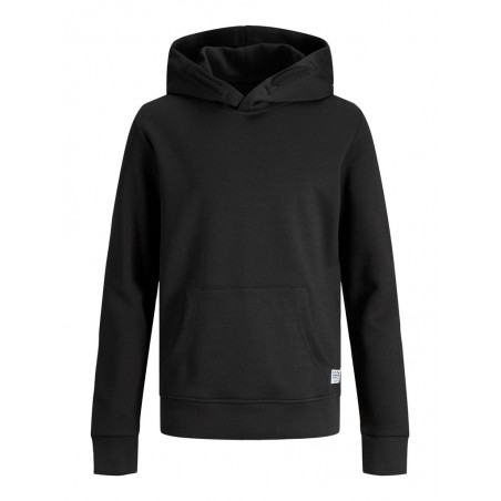 JACK & JONES JUNIOR SWEAT HOOD - BLACK