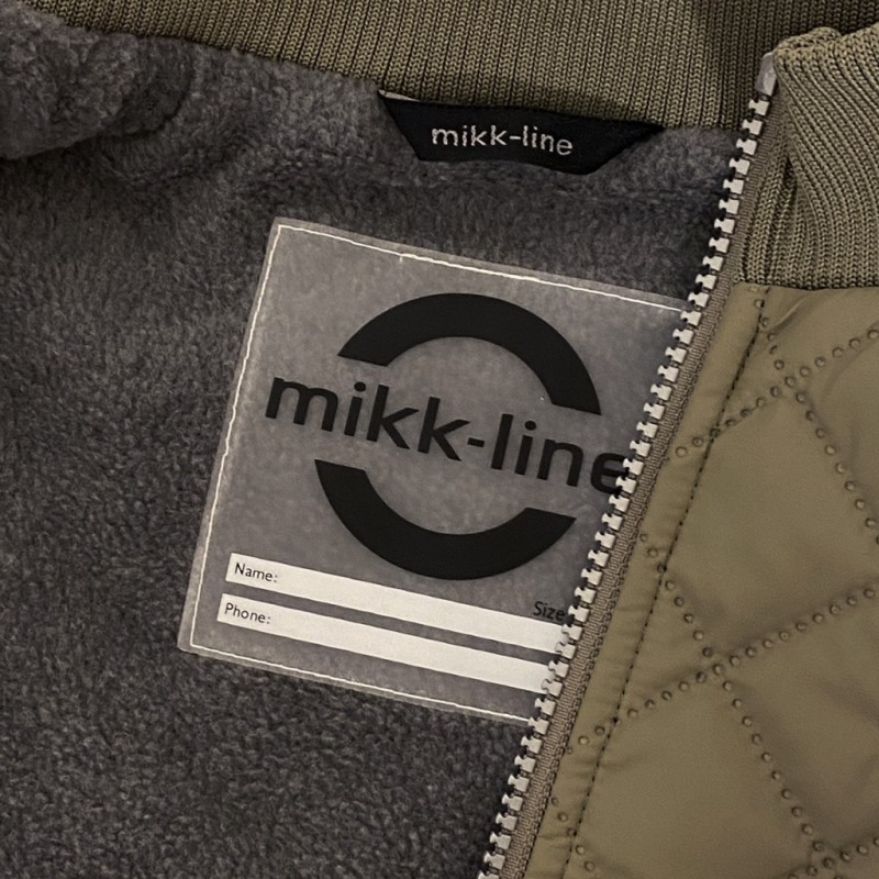 MIKK-LINE Fleece Termosæt 2 delt - Covert Green