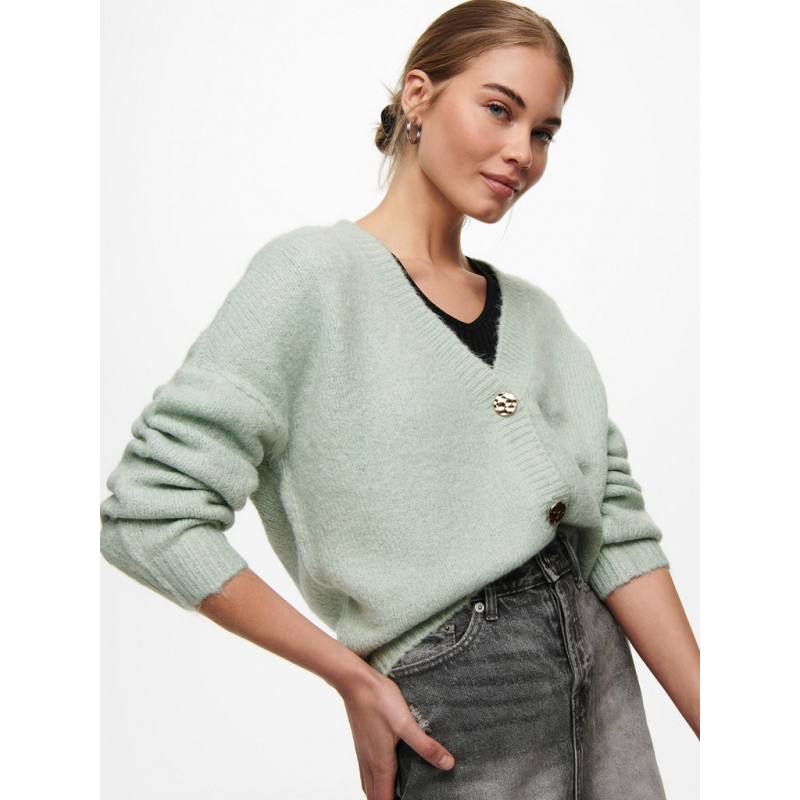 ONLY ZOEY L/S CARDIGAN - JADEITE