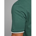 JACK & JONES PLUS LOGAN S/S POLO - Trekking Green
