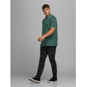 JACK & JONES PLUS LOGAN S/S POLO - Trekking Green