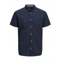 Køb Jack & Jones Sommer Skjorte | Kortærmet | Mørke Blå
