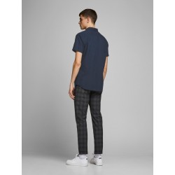 Køb Jack & Jones Sommer Skjorte | Kortærmet | Mørke Blå