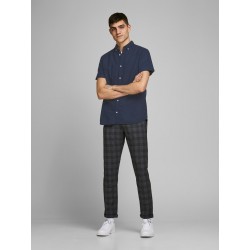 Køb Jack & Jones Sommer Skjorte | Kortærmet | Mørke Blå