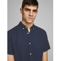 Køb Jack & Jones Sommer Skjorte | Kortærmet | Mørke Blå