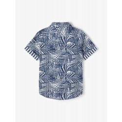 NAME IT KIDS Ferie Kortærmet Skjorte -  Dusty Blue