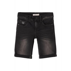 NAME IT Kids Sofus Lange Shorts - Black Denim