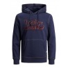 JACK & JONES JAKE SWEAT HOOD -  Peacoat Blue