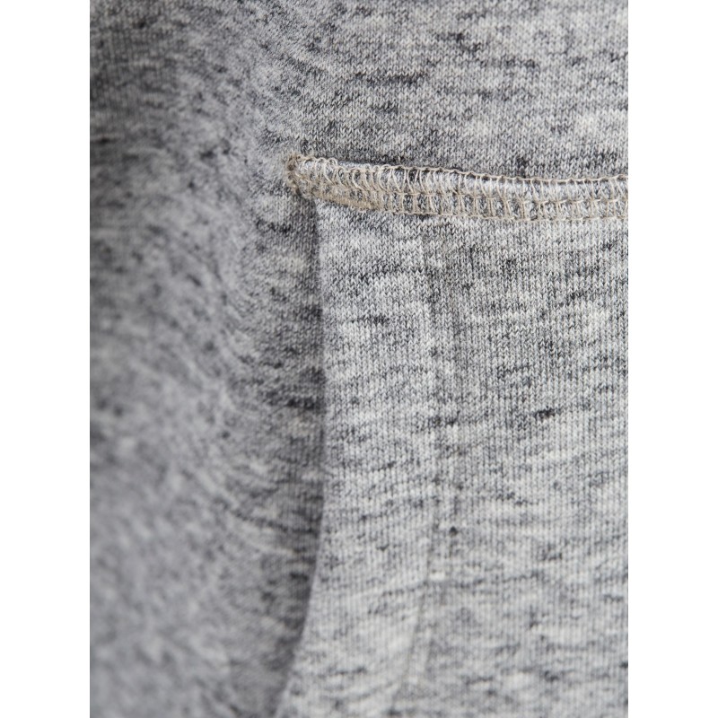 JACK & JONES JAKE SWEAT HOOD - Light Grey Melange