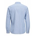 JACK & JONES L/S Hør Skjorte - Infinity