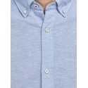 JACK & JONES L/S Hør Skjorte - Infinity