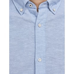 JACK & JONES L/S Hør Skjorte - Infinity