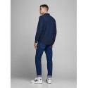 JACK & JONES L/S Hør Skjorte - Navy Blazer