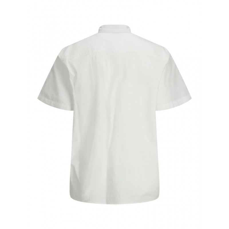 JACK & JONES Plus Charlie Kortærmet Skjorte - Cloud Dancer