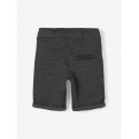 Name It Mini Scott Sweat Lange Shorts - Asphalt