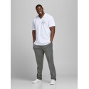 JACK & JONES Plus Marco Phil Chino Slim Bukser - Grey Melange