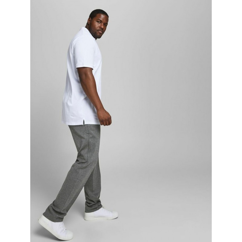 JACK & JONES Plus Marco Phil Chino Slim Bukser - Grey Melange