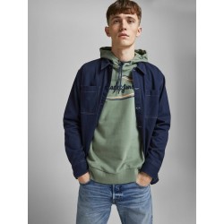 JACK & JONES Blazer Union Overshirt - Navy