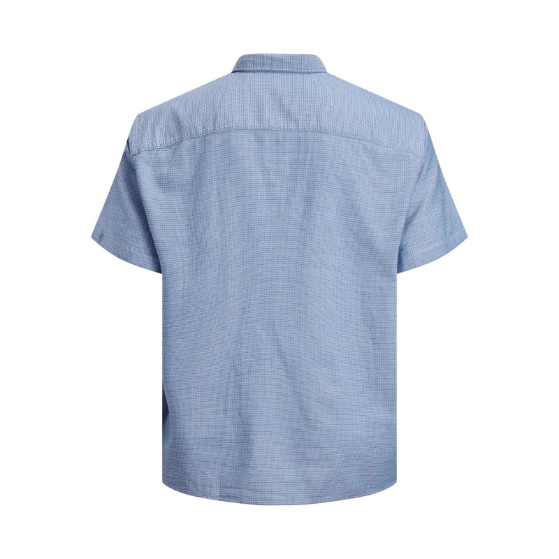 JACK & JONES Plus Rabel kortærmet skjorte - Ensign Blue