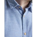 JACK & JONES Plus Rabel kortærmet skjorte - Ensign Blue