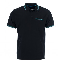 ROBERTO NEVAN POLOSHIRT - Sort