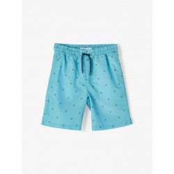 NAME IT KIDS FRUDDY LONG SHORTS - Aqua