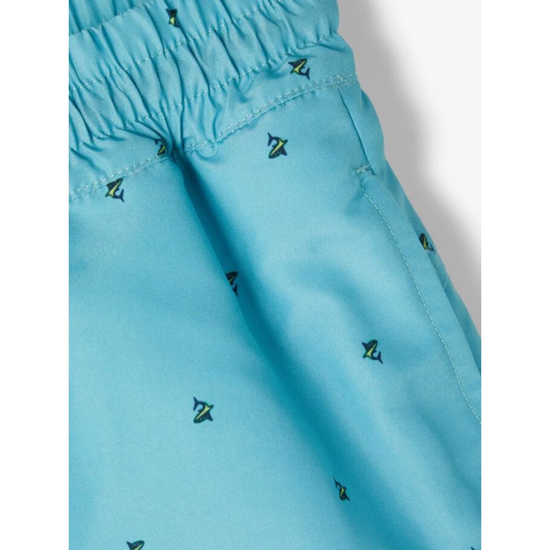 NAME IT KIDS FRUDDY LONG SHORTS - Aqua
