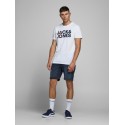 JACK & JONES Rick Denim Shorts - Dark Blue Denim