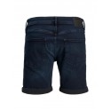 JACK & JONES Rick Denim Shorts - Dark Blue Denim