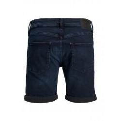 JACK & JONES Rick Denim Shorts - Dark Blue Denim